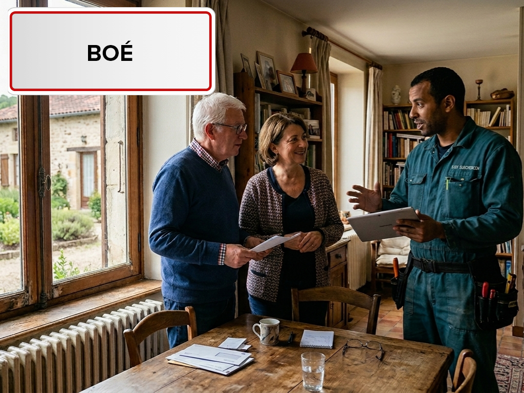 Installation de pompe à chaleur à Boé (47550) en Lot-et-Garonne