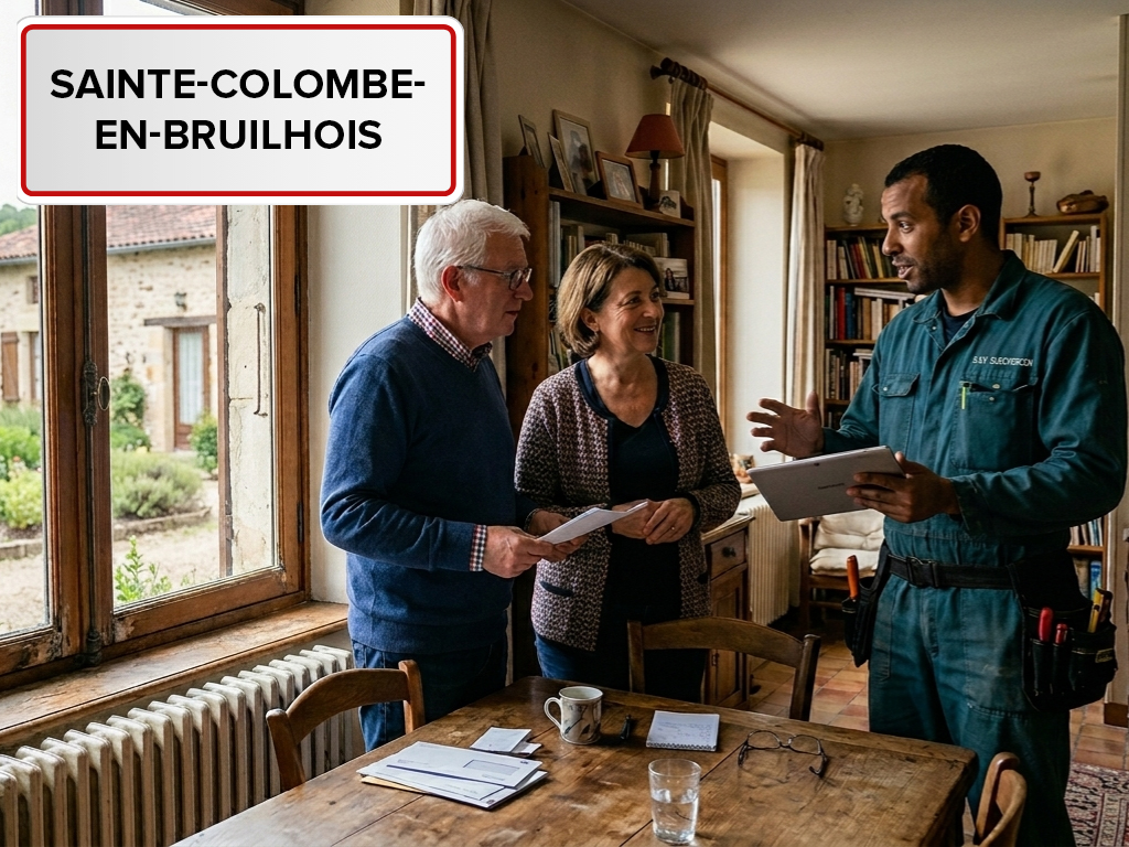 Installation de pompe à chaleur à Sainte-Colombe-en-Bruilhois (47310) en Lot-et-Garonne